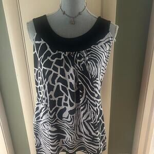 Black and white zebra print